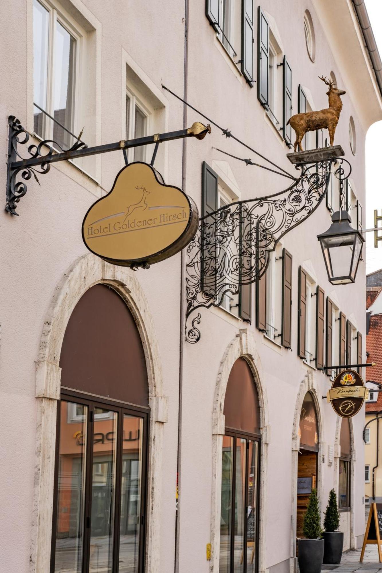 Hotel Goldener Hirsch Kaufbeuren Extérieur photo